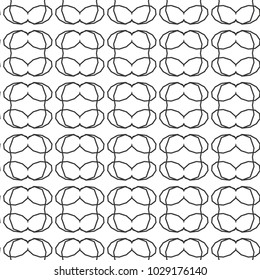 Seamless geometric ornamental vector pattern