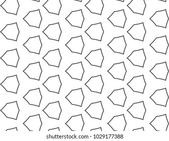 Seamless geometric ornamental vector pattern