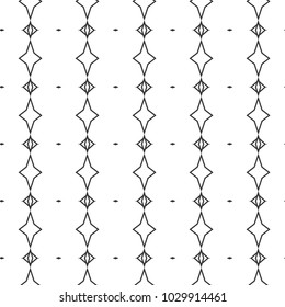 Seamless geometric ornamental vector pattern