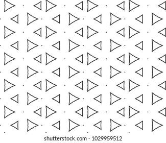 Seamless geometric ornamental vector pattern
