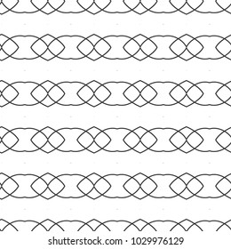 Seamless geometric ornamental vector pattern