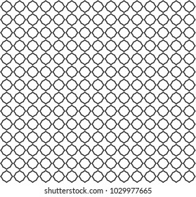 Seamless geometric ornamental vector pattern