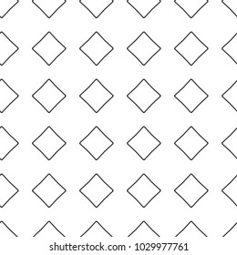 Seamless geometric ornamental vector pattern