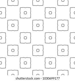 Seamless geometric ornamental vector pattern