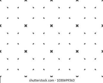 Seamless geometric ornamental vector pattern