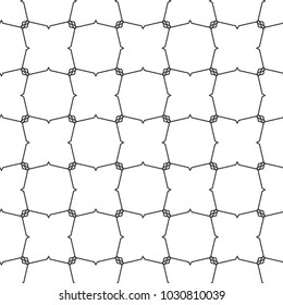 Seamless geometric ornamental vector pattern