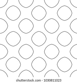 Seamless geometric ornamental vector pattern