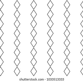 Seamless geometric ornamental vector pattern