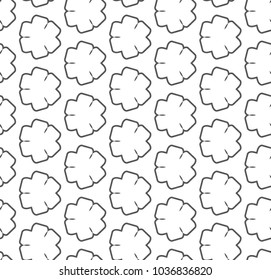 Seamless geometric ornamental vector pattern