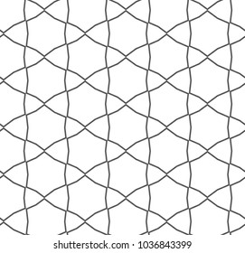 Seamless geometric ornamental vector pattern