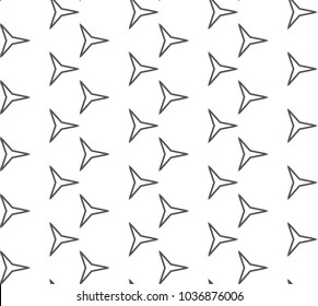 Seamless geometric ornamental vector pattern