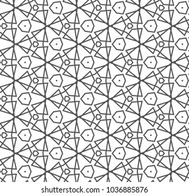 Seamless geometric ornamental vector pattern Seamless geometric ornamental vector pattern