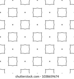 Seamless geometric ornamental vector pattern