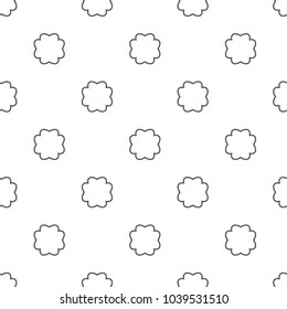 Seamless geometric ornamental vector pattern