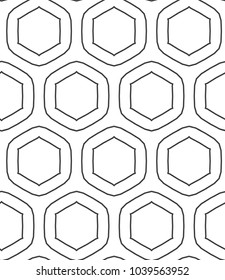 Seamless geometric ornamental vector pattern
