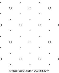 Seamless geometric ornamental vector pattern
