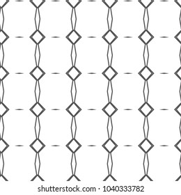 Seamless geometric ornamental vector pattern