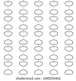 Seamless geometric ornamental vector pattern