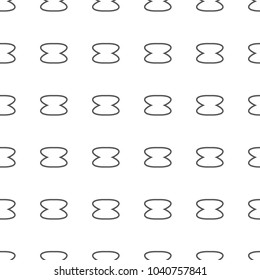 Seamless geometric ornamental vector pattern