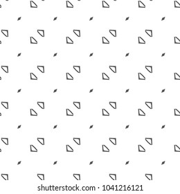 Seamless geometric ornamental vector pattern