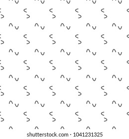 Seamless geometric ornamental vector pattern