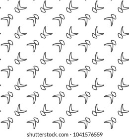 Seamless geometric ornamental vector pattern