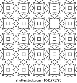 Seamless geometric ornamental vector pattern