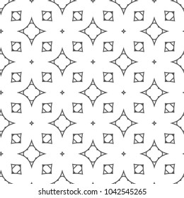 Seamless geometric ornamental vector pattern