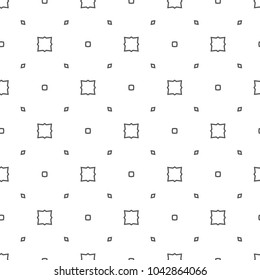 Seamless geometric ornamental vector pattern