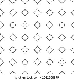 Seamless geometric ornamental vector pattern