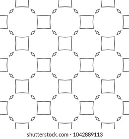 Seamless geometric ornamental vector pattern