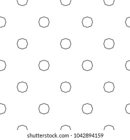 Seamless geometric ornamental vector pattern