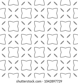 Seamless geometric ornamental vector pattern