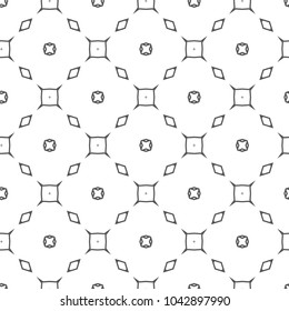 Seamless geometric ornamental vector pattern