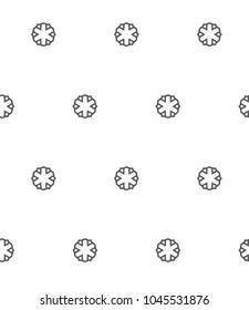 Seamless geometric ornamental vector pattern