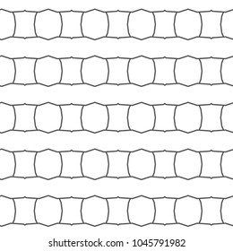 Seamless geometric ornamental vector pattern