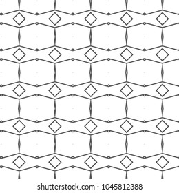 Seamless geometric ornamental vector pattern