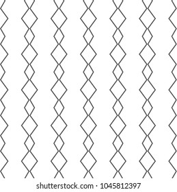 Seamless geometric ornamental vector pattern