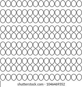Seamless geometric ornamental vector pattern