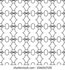 Seamless geometric ornamental vector pattern