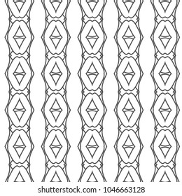 Seamless geometric ornamental vector pattern Seamless geometric ornamental vector pattern
