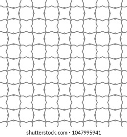 Seamless geometric ornamental vector pattern