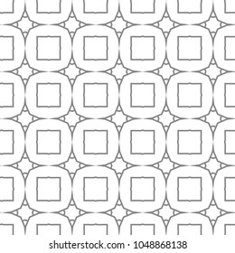 Seamless geometric ornamental vector pattern