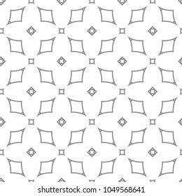 Seamless geometric ornamental vector pattern