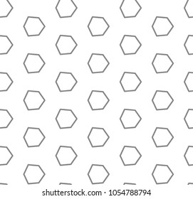 Seamless geometric ornamental vector pattern