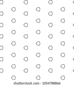 Seamless geometric ornamental vector pattern