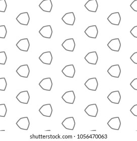 Seamless geometric ornamental vector pattern