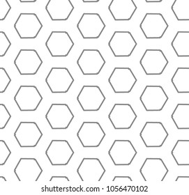 Seamless geometric ornamental vector pattern