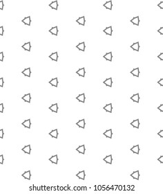 Seamless geometric ornamental vector pattern