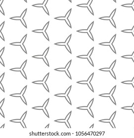 Seamless geometric ornamental vector pattern